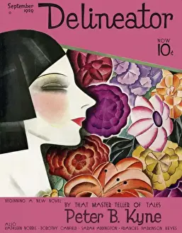 Delineator Prints: Delineator cover September 1929