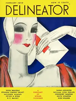 Delineator Prints: Delineator Feb 1930