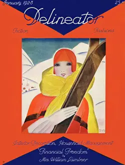 Delineator Prints: Delineator Jan 1928