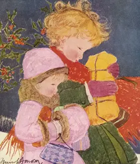 Delivering Christmas Presents by Muriel Dawson