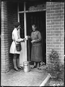 Door Step Prints: Delivering Milk