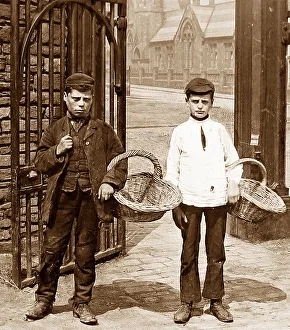 Delivery boys in Bradford