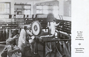 Air Mail Gallery: Delivery of the mail at Rand Airport - Johannesburg
