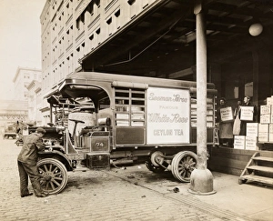 Delivery truck c. 1910