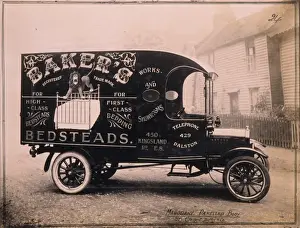 Roaring Prints: Delivery Van for Bakers Bedsteads