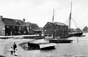 Chichester Prints: Dell Quay, Chichester early 1900's