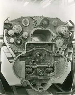 Deltic Prints: Deltic 18 compound engine