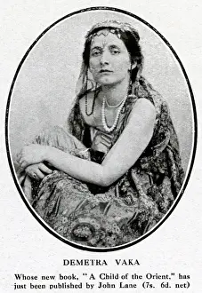 Change Prints: Demetra Vaka, Greek-born author