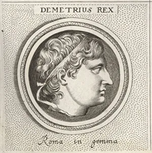 Nuremberg Prints: Demetrius I, king of Macedon, 337-283 BC