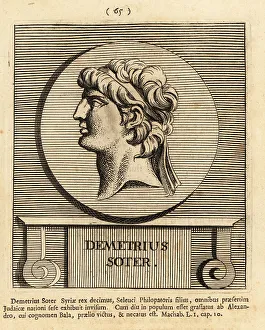 Gods And Heroes Prints: Demetrius I, ruler of the Hellenistic Seleucid Empire