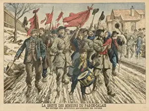 Demo by French Workers