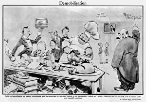 Demobilisation By Captain Bruce Bairnsfather Ww1 Cartoon 14171252