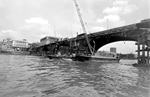 Demolition of London Bridge, London