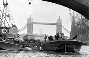 Demolition of London Bridge, London