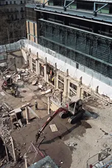 Demolition of the Spirit Building