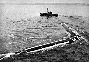 Demonstration of the Dracone, Southampton, 1958