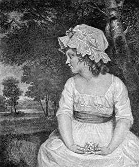 Demure child seated