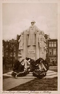 Hague Collection: Den Haag, The Netherlands - Memorial to Juliana of Stolberg