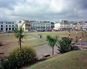 Teignmouth Prints: The Den, Teignmouth