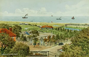 Lowestoft Prints: The Denes, Lowestoft, Suffolk