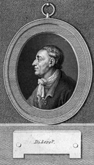 Translator Prints: Denis Diderot / Oval Pic
