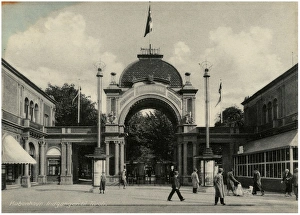 Images Dated 16th December 2016: Denmark - Copenhagen - Entrance to the Tivoli Gardens