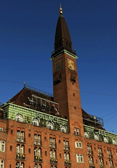 Images Dated 28th February 2012: Denmark. Copenhagen. Palace Hotel. Exterior