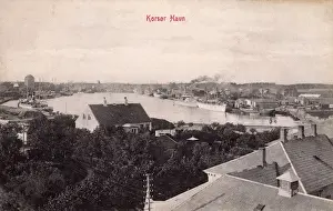 Habour Prints: Denmark - Korsor Habour