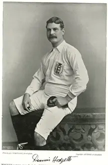 Aston Prints: Dennis Hodgetts, Aston Villa and England International