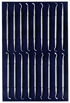 Dentist's equipment, dental instruments