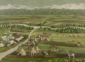Indians Collection: Denver in 1859