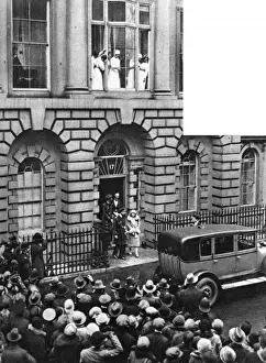 Departing for the royal tour of Australia&New Zealand, 1927