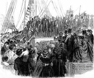 Departure of British Emigrants for New Zealand, 1862