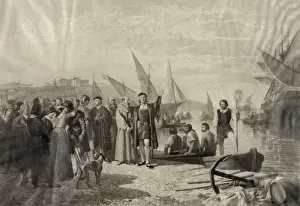 Departure of Columbus