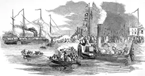 On Lookers Prints: Departure of the Great Britain from Liverpool, 1852