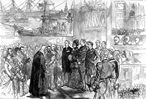 Images Dated 4th January 2005: Departure of the Marquis of Lorne and Princess Louise from L