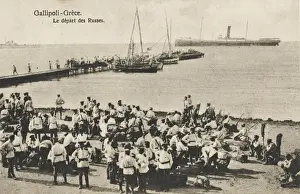 Chanak Prints: Departure of Russian troops from the Dardanelles