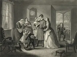 The departure for the war