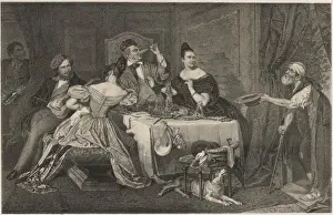 Begging Prints: A depiction of Gluttony