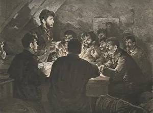 Depiction Prints: Depiction of Joseph Stalin in his formative years