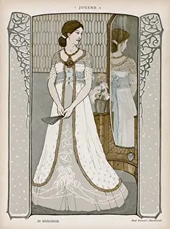 Chignon Prints: Depiction of Winter 1903