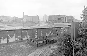 Depressing view of the Berlin Wall, Berlin, Germany