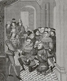 Insurgents Prints: Deputies of the Burghers of Ghent in revolt against