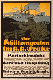 Prater Prints: Der Schutzengraben im k. k. Prater