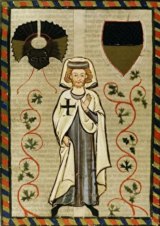 Der Tannhauser (1200-1305), poet and Crusader. Fol.164r. Cod