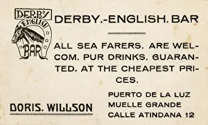 Calle Gallery: Derby Bar, Puerto de la Luz, Gran Canaria, Canary Islands