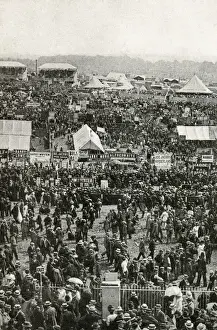 Derby Day at Epsom racecourse, Epsom Downs, Surrey