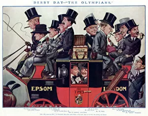 Caricatures Collection: Derby Day - The Olympians