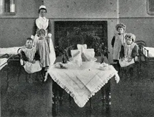 Sanatorium Prints: Derby Railway Servants Orphanage Children in the Sanatorium