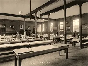 Texts Prints: Derby Railway Servants Orphanage - Dining Hall